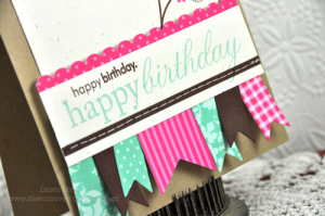 Happy Birthday detail