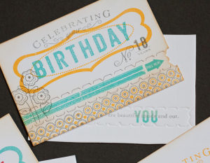 18th Birthday Hawaiian Shores and Orange inside