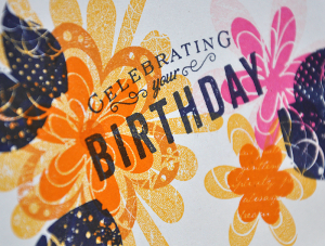 Celebrating Your Birthday Detail