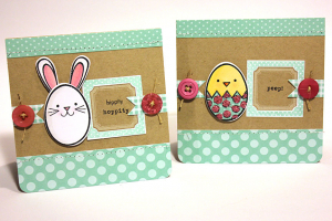 Framed Peep & Hop Cards
