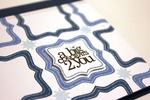 Framed Congrats Card - detail