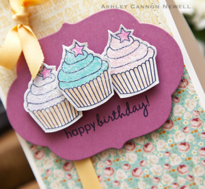 Happy Birthday Cupcakes Detail