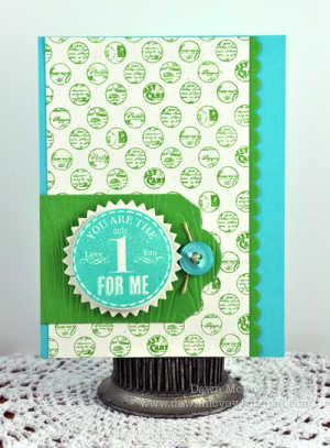 Dawn McVey - Background Basics: Postmarks