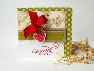 Sweet as Can Be card