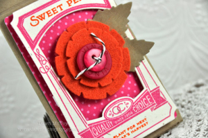 Sweet Peas Seed Packet detail