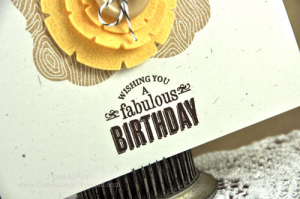 Fabulous Birthday detail