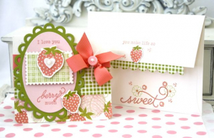 Berry Sweet Card and Envelope