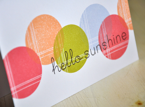 Hello Sunshine Detail