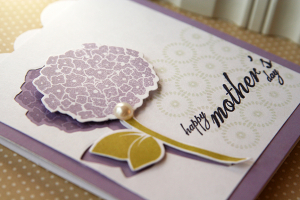 Happy Mother's Day card - detail