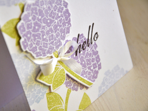 Hello Hydrangea Stems Detail