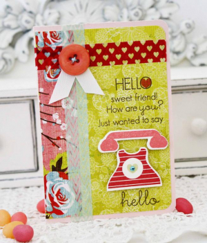 Hello Sweet Friend! Card
