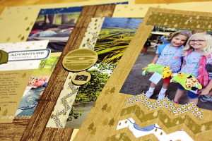 Summer Camp Scrapbook Pages