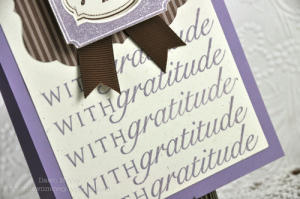 With Gratitude detail