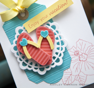 Enjoy Your Vacation Card Detail