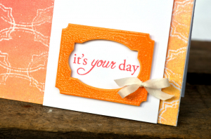 It's Your Day detail