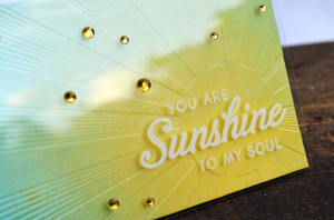 Sunshine to My Soul detail