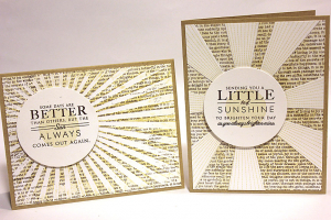 Hello Sunshine Cards