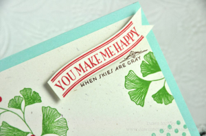 You Make Me Happy detail