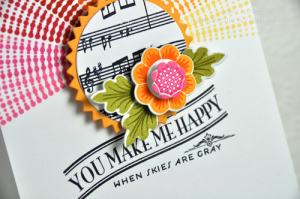 You Make Me Happy detail