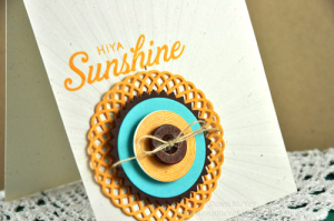 Hiya Sunshine detail