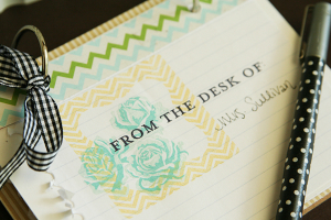 'From the Desk Of' Notepad1