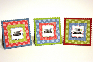 3 Mini Note Cards
