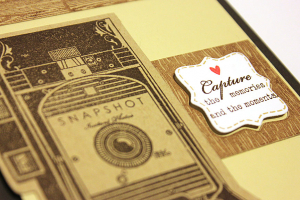 Snapshot of Memories Card - detail