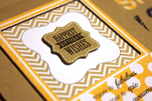 Fabulous, Epic Awesome Birthday Wishes Card - detail