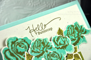 Hello Buttercup detail