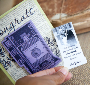 Congrats Wedding Card Detail