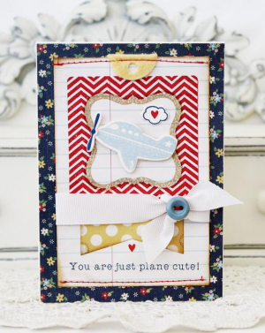 Plane Cute Card