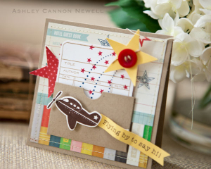 Flying By to Say Hi Card
