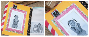 Just Us Mini Album Page Details