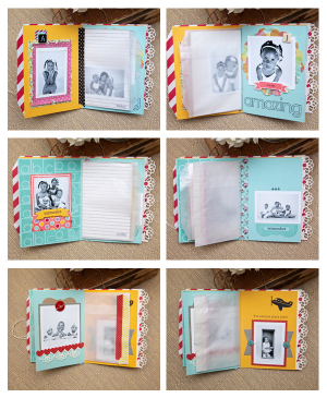 Just Us Mini Album Pages