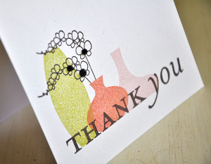 Thank You Card Detail