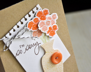 I'm So Sorry Card Detail