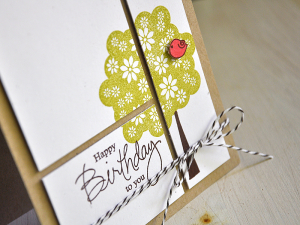 Happy Birthday To You Card Detail