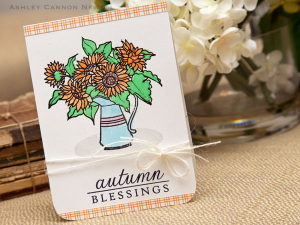 Autumn Blessings card