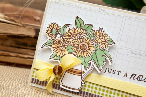 Just a Note card detail
