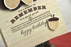 Happy Birthday detail