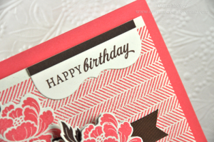 Happy Birthday detail