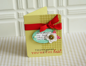 You're the Best card