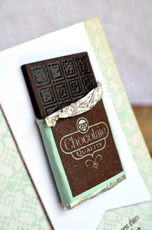 Chocolate - bar detail