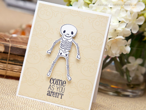 Come As You Aren't Halloween Invitation