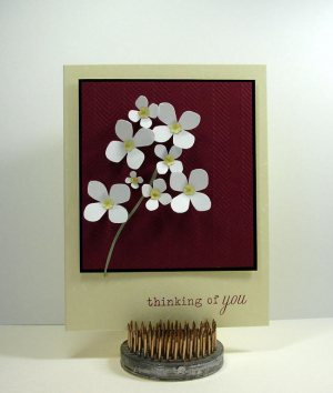 Papertrey August Blog Hop Challenge  - Herringbone