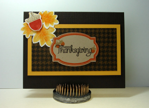 Papertrey August Blog Hop Challenge - Houndstooth