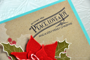 Peace, Love & Joy detail