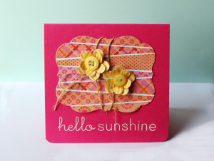 Hello Sunshine card