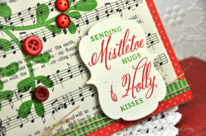 Mistletoe Hugs detail