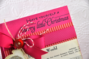 Merry Little Christmas detail